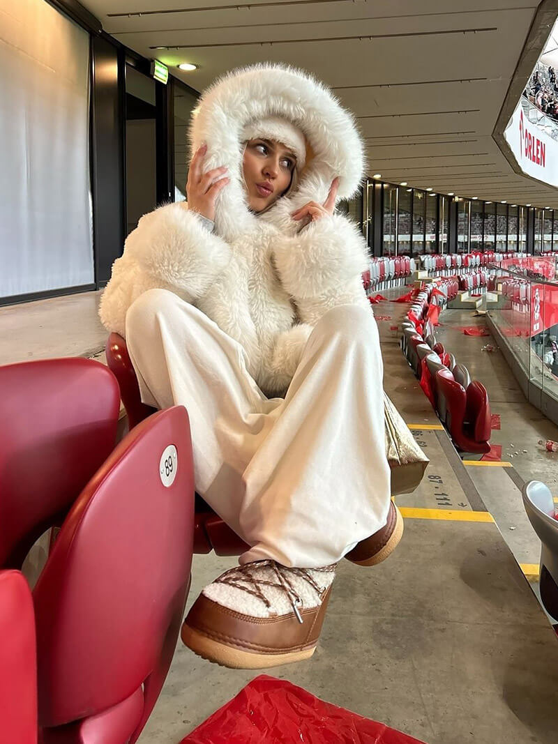 Women’s Winter Faux Fur Jacket | Warm Fluffy Jacket for Winter