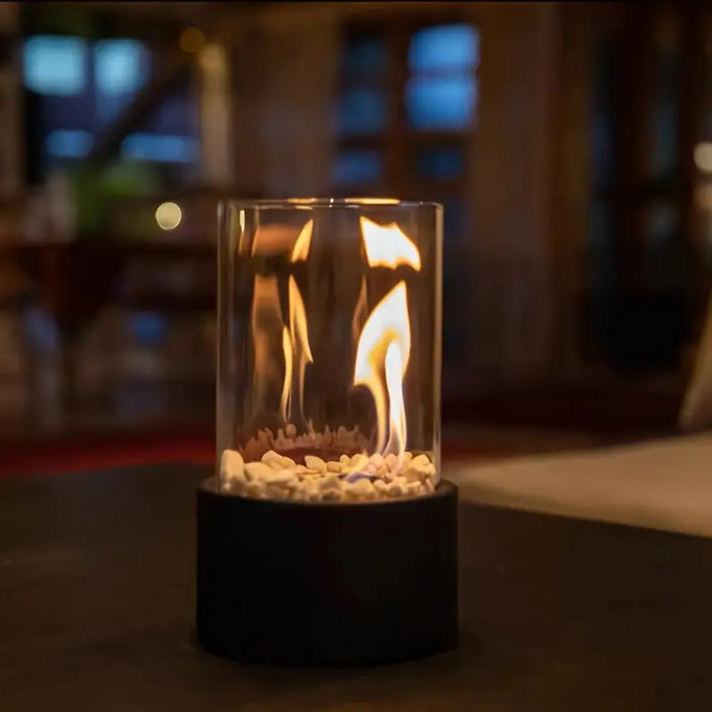 Contemporary Portable Flame Source - GlowFlicker