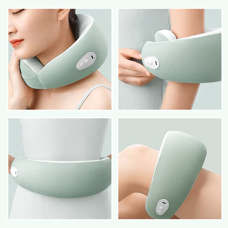 Rechargeable Heating Pad with Neck Massage – CozyTherm
