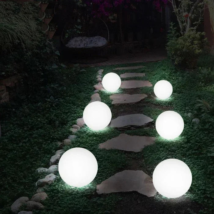 Spherical Garden Lighting - GlowSphere