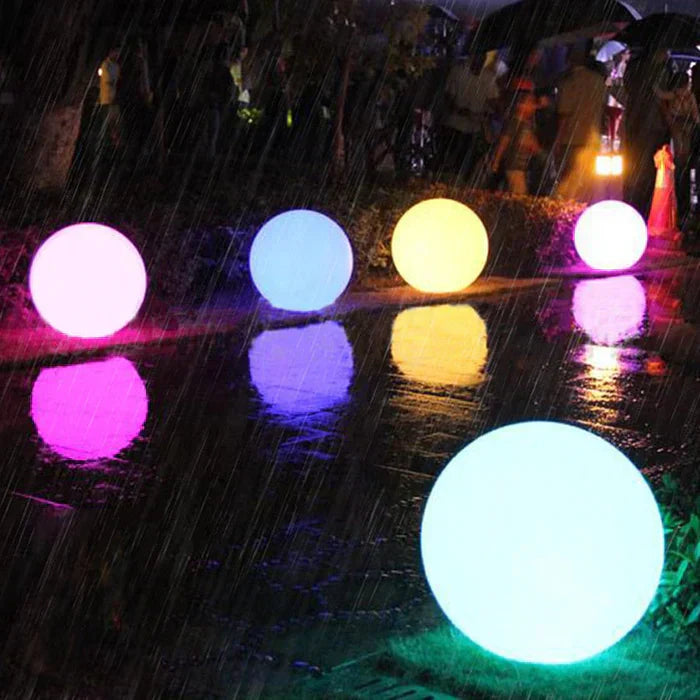 Spherical Garden Lighting - GlowSphere