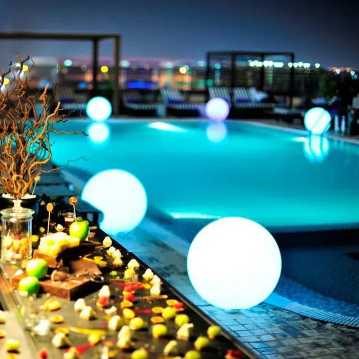 Spherical Garden Lighting - GlowSphere