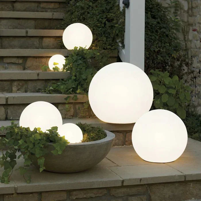Spherical Garden Lighting - GlowSphere
