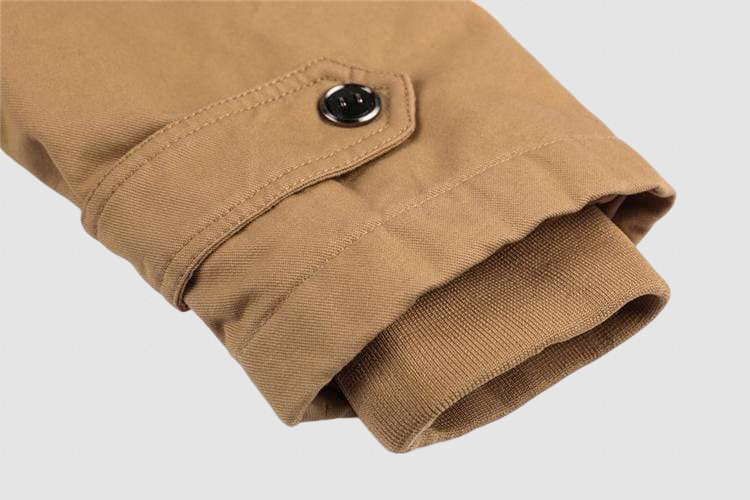 Men’s Padded Winter Jacket Insulated for Cold Weather