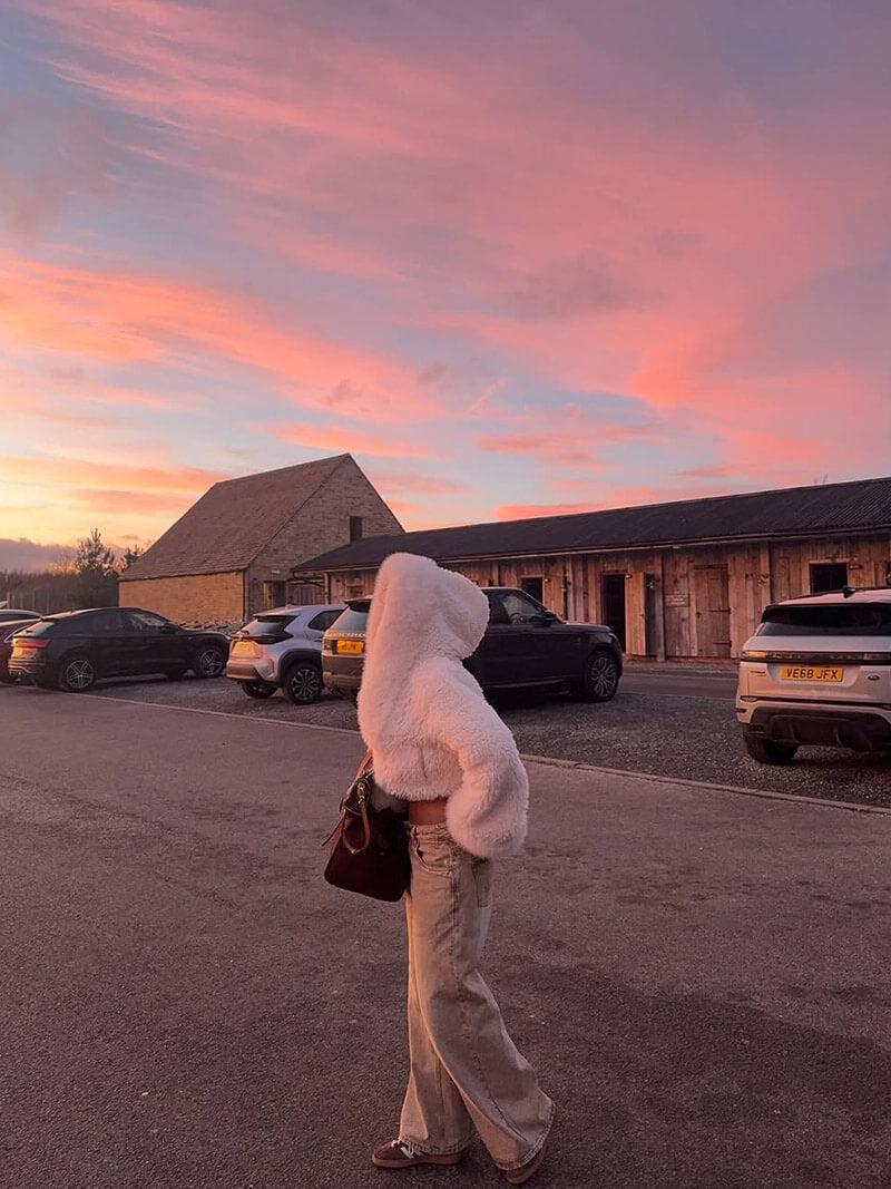 Women’s Winter Faux Fur Jacket | Warm Fluffy Jacket for Winter