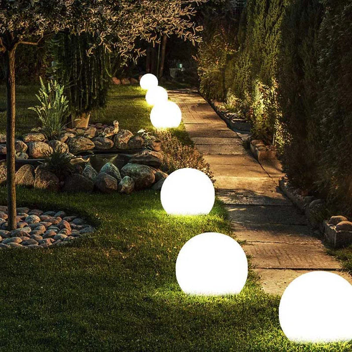 Spherical Garden Lighting - GlowSphere