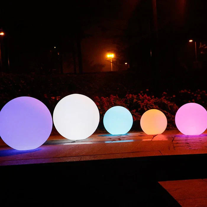Spherical Garden Lighting - GlowSphere