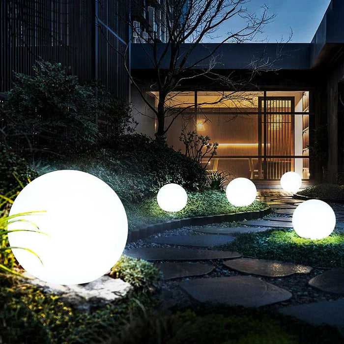 Spherical Garden Lighting - GlowSphere
