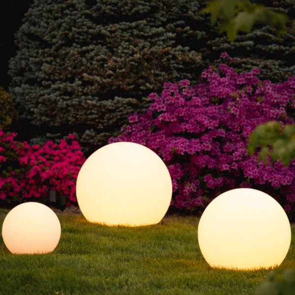 Spherical Garden Lighting - GlowSphere